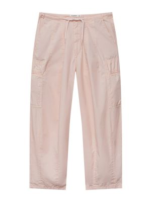 Pantaloni cu buzunare Pull&bear roz