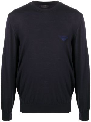 Pleten pulover Prada modra