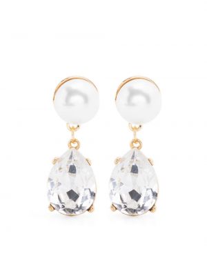 Boucles d'oreilles avec perles en cristal Kenneth Jay Lane