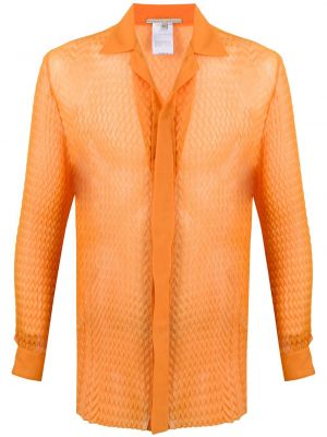 Košile Marco De Vincenzo, oranžová