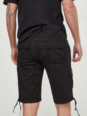Pantaloni din bumbac Aeronautica Militare negru