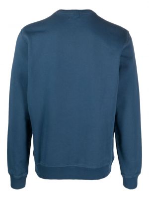 Bluza bawełniana z nadrukiem Woolrich niebieska