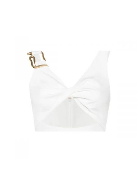 Sukienka mini Roberto Cavalli biała