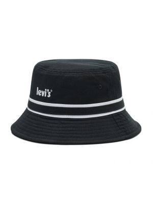 Καπέλο κουβά Levi's μαύρο