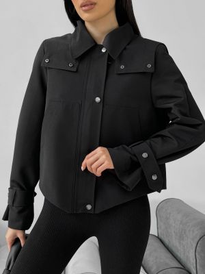 Демисезонная куртка Jadone Fashion черная