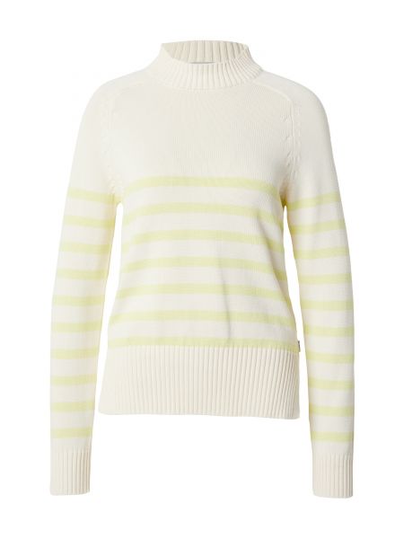 Памучен пуловер Ecoalf бяло