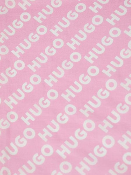Платок Hugo розовый