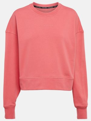 Maglione di cotone Canada Goose rosa