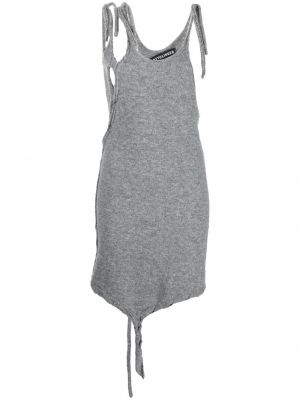 Asymmetrisk dress Ottolinger grå