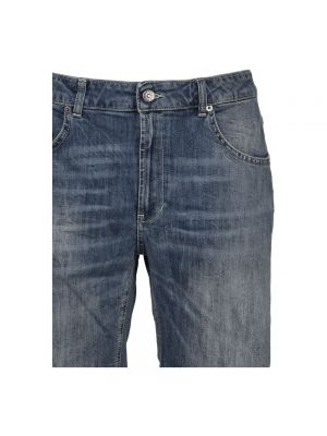 Szorty jeansowe z niską talią Dondup niebieskie