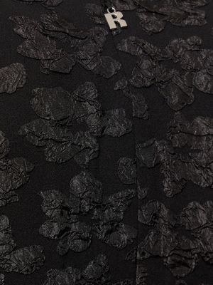 Rochie midi din jacard Rotate negru