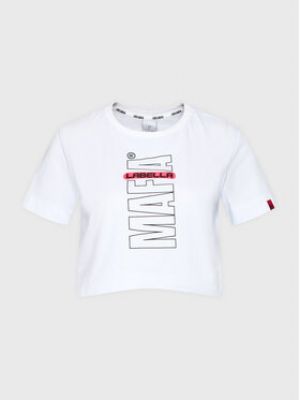 T-shirt Labellamafia blanc