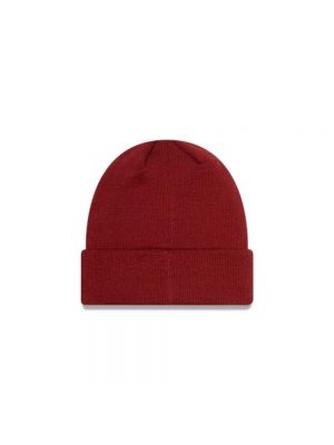 Dzianinowa czapka New Era czerwona