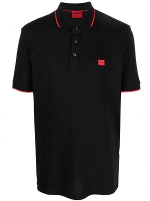 Poloshirt Hugo sort