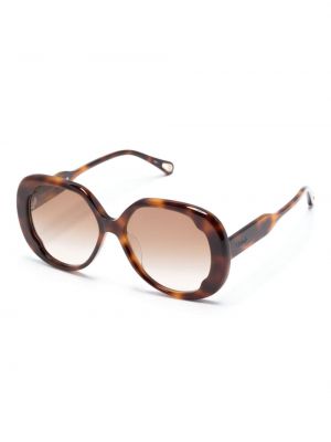Okulary przeciwsłoneczne oversize Chloé Eyewear