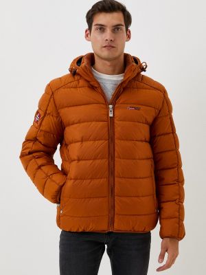 Утепленная куртка Fergo коричневая