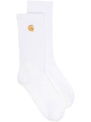 Ponožky s výšivkou Carhartt Wip biela