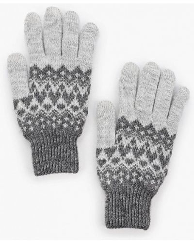 Серые перчатки Baon