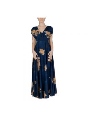 Sukienka długa Rinascimento niebieska