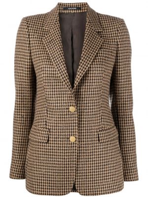 Lang blazer Tagliatore brun