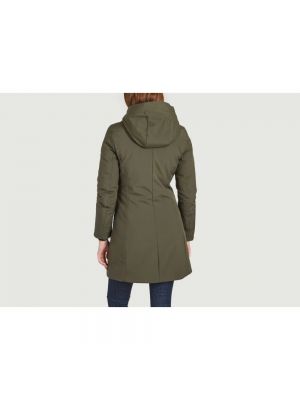 Parka con capucha impermeable Woolrich