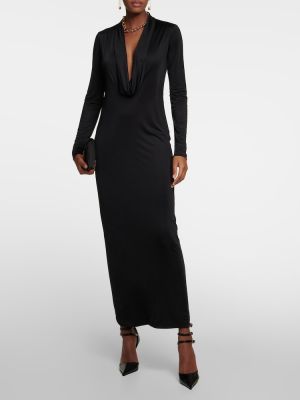 Hosszú ruha Versace fekete