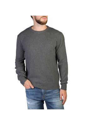 Sweter z kaszmiru 100% Cashmere szary