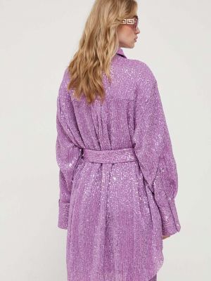 Mini šaty Stine Goya fialové