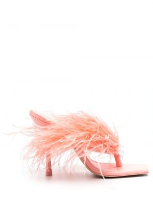 Sandale mit federn Cult Gaia pink