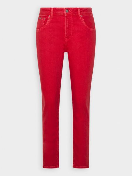 Jeansy Pepe Jeans czerwone