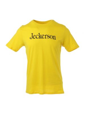 Koszulka z nadrukiem Jeckerson żółta