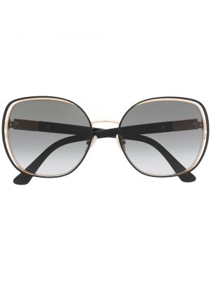 Gafas de sol oversized Jimmy Choo Eyewear negro