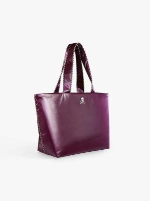 Nákupná taška Scalpers fialová