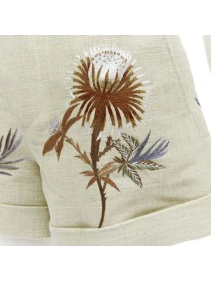 Pantalones cortos de algodón Dior Vintage beige
