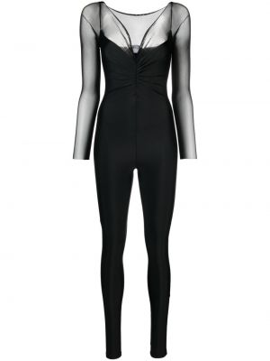 Ολόσωμη φόρμα με λαιμόκοψη v Atu Body Couture μαύρο