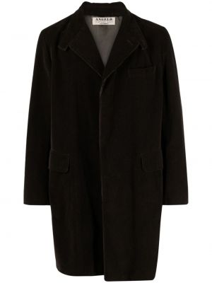 Menčestrový kabát so stojačikom A.n.g.e.l.o. Vintage Cult hnedá