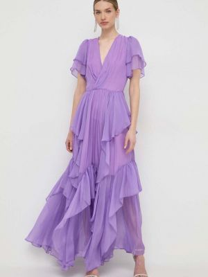 Фіолетова довга сукня Silvian Heach