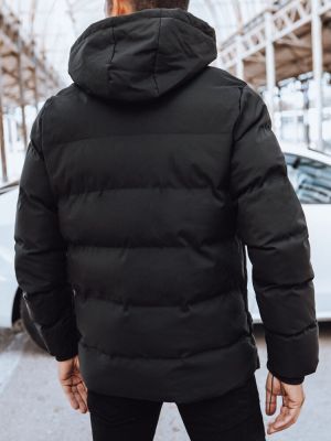 Prošivena jakna Dstreet crna