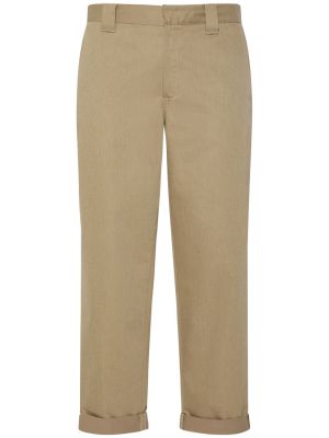 Pantalones chinos de algodón Golden Goose beige