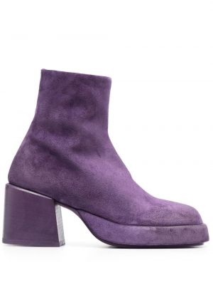 Ankle boots Marsell fioletowe
