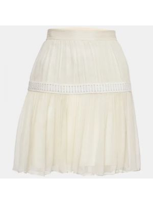 Spódnica koronkowa Chloé Pre-owned biała