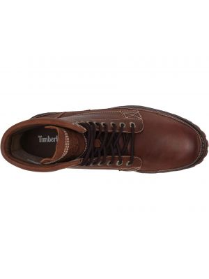 Кожаные ботинки Timberland коричневые