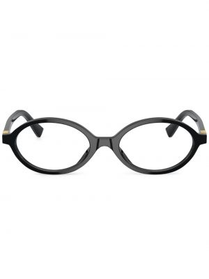 Okulary korekcyjne Miu Miu Eyewear czarne