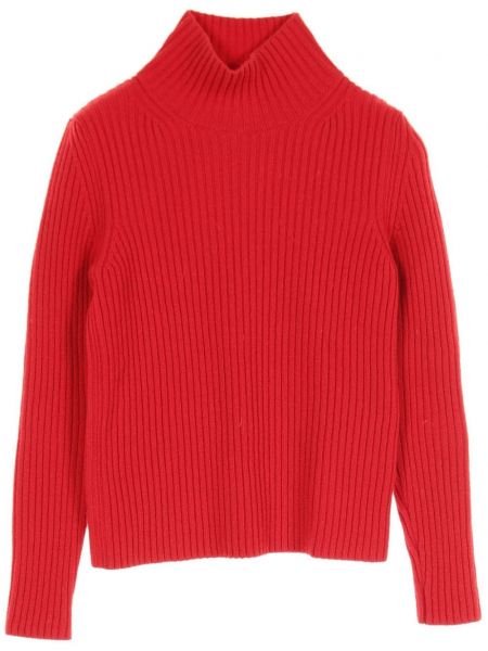 Kašmírový sveter Balenciaga Pre-owned červená