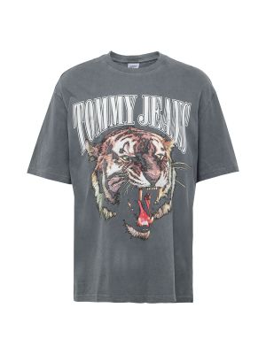 Тениска с тигров принт Tommy Jeans
