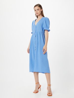 Košeľové šaty Monki modrá