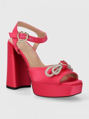 Sandały Love Moschino różowe