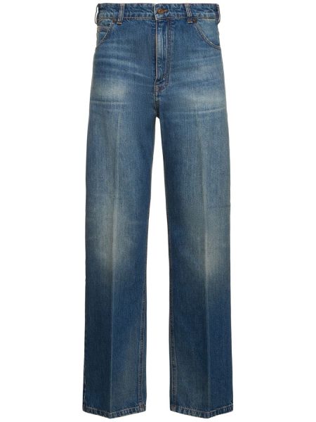 Straight leg jeans baggy Victoria Beckham grigio