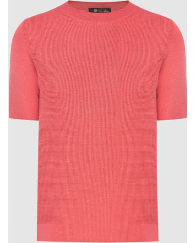 Красный свитер Loro Piana