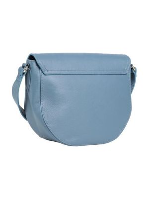 Кожаная сумка через плечо Tuscany Leather синяя